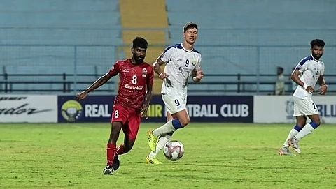 I-League: Churchill Brothers took the lead in the last minute against Real Kashmir