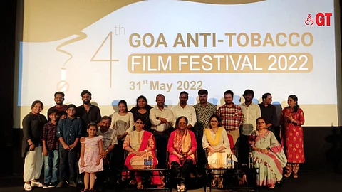 Participants of the fourth Goa Anti-Tobacco Film Festival 2022