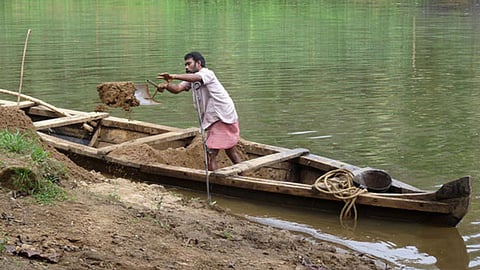 Government will have to take firm measures to stop illegal extraction of sand.