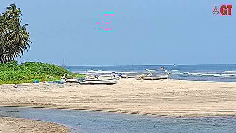 The coastline hugging Ashvem draws tourists from across the globe.