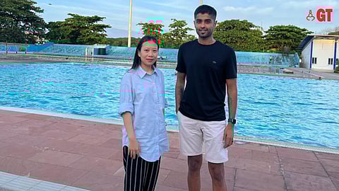 North Goa Collector Mamu Hage (left) will be participating in IRONMAN 70.3 Goa.