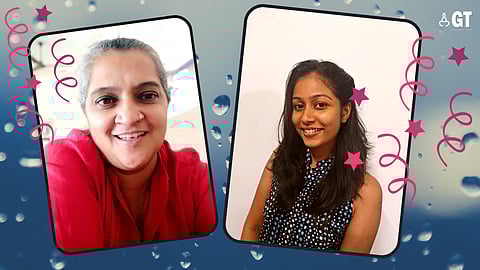 Roselle Solomon and Amanda Fernandes (L-R)