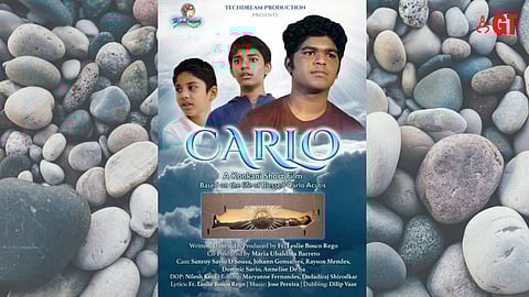 The film is about Blessed Carlo Acutis, best known for documenting Eucharistic miracles around the world.