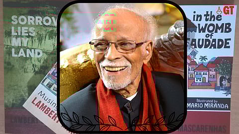 Lambert Mascarenhas - freedom fighter, writer, journalist and commentator.