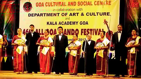 The All Goa State Level Mando Festival will be held in December 2022