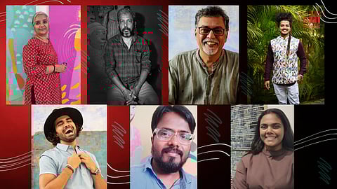 Curators and artists of 0832 Exhibition at MOG