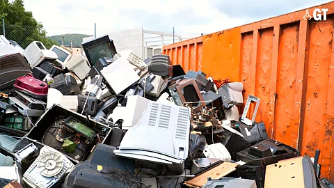 E-Waste pollutes our land, water, etc if dumped openly.