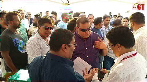 Watersports operators from Mobor confronted Tourism department officers on Thursday evening.