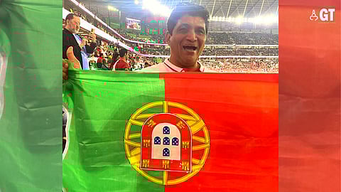 Watching Ronaldo play was one dream accomplished, watching Portugal win will be another for Ernest Dias.
