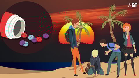 Drug peddling and consumption is destroying society and tarnishing the image of tourism in Goa.