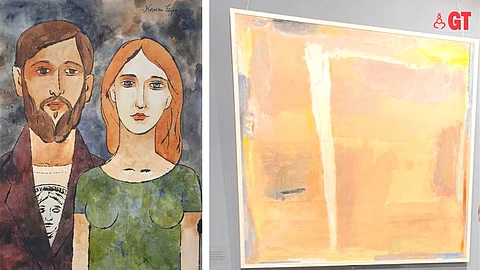 The works of 8 Goan artists, including Norman Tagore (left) and Antonio E Costa (right), are on exhibit at the India Art Fair Parallel, New Delhi
