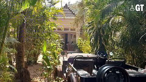 The house where French actor Marianne Borgo once lived.