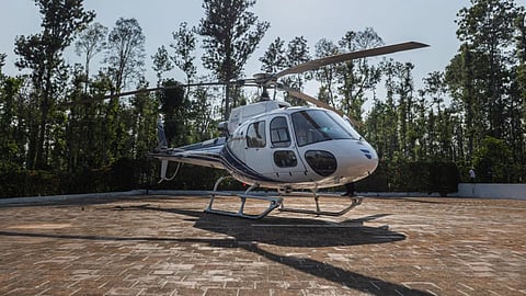 The service will reduce travel time considerably. Guests will land in South Goa from the North in just 20 minutes.