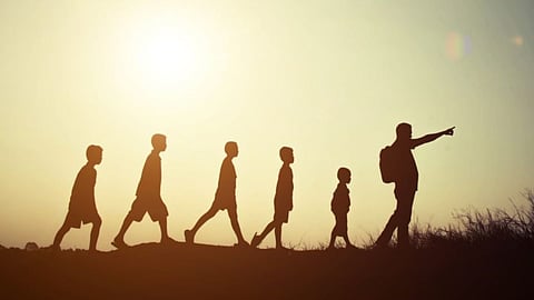 Mature men were advised to be there for the younger generation and lead them towards a more balanced life in Christ.