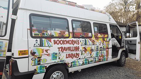 Bookworm travelling library