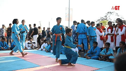 Martial Arts & Self Defence demonstration at NoMoZo