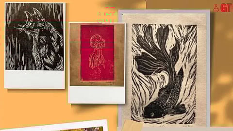 There will be a linocut workshop at Carpe Diem Art Centre, Majorda