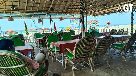 Shacks bereft of tourist footfall, languish in the grip of the downturn in business.