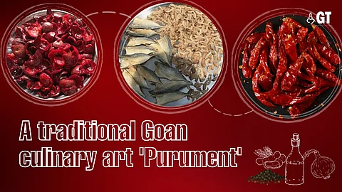 Purument the ancient technique practiced by the people of Goa.