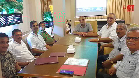 Gaunkars from North and South Goa celebrating Gaunkari Day on April 15, 2023.