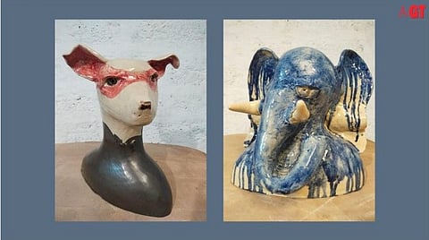 Glazed stoneware by Thomas Luis