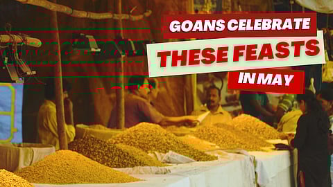 Goans celebrate feasts all year round.