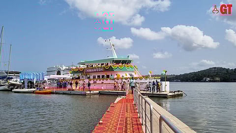 Thimaaveshi in Panjim before it set sail for Maldives.