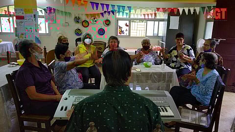 Music and singing reclaim emotional connections and reduce anxiety.