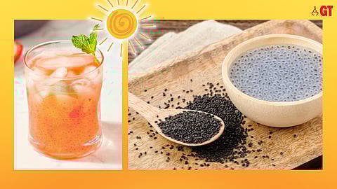 'Subja', or basil seeds, are a rich source of nutrients and are ideal in hot and humid weather