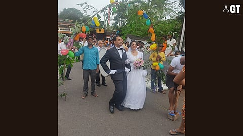 A Goan Catholic wedding.
