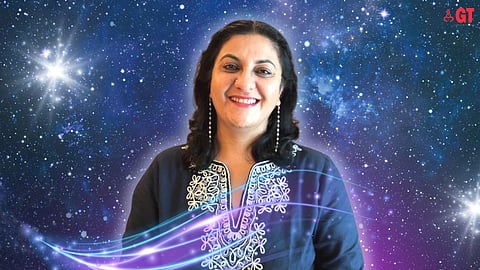 Hemma Myers Sood is a Goa-based professional psychic medium practicing telepathy and Akashic Records reader
