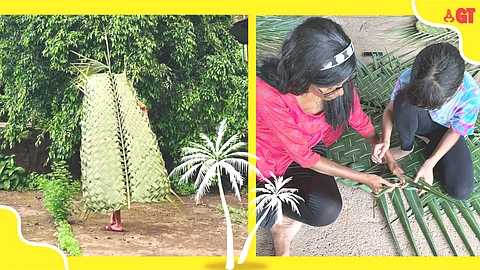 In Goa, the leaves of coconut trees were traditionally weaved into mats which have multiple uses