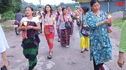 Women power to the fore in Mizoram.