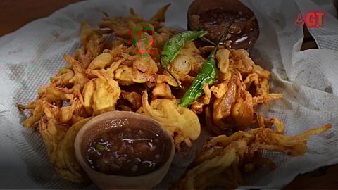 A plateful of bhajiyas this monsoon season