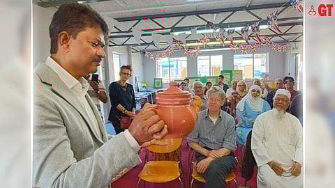 Former bureaucrat, Elvis Gomes, travelled all the way from Goa to the UK to share his knowledge of Goan heritage.