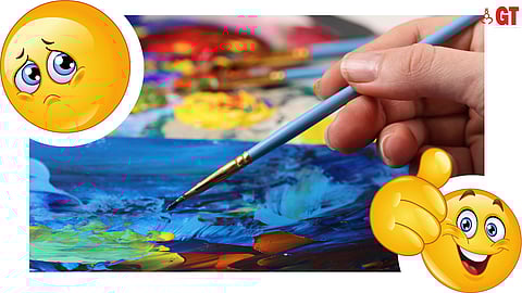 This course in Goa will teach you how to heal and de-stress using art