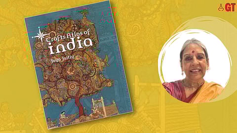 Author, former politician and champion of Indian crafts, Jaya Jaitly, will discuss her book at The Dogears Bookshop, Margao, on August 19, 2023