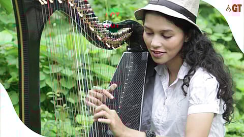 Mumbai-based harpist Meagan Pandian will perform live in Old Goa on August 13, 2023