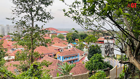 An aerial view of Panjim is guaranteed once you are at Altinho.