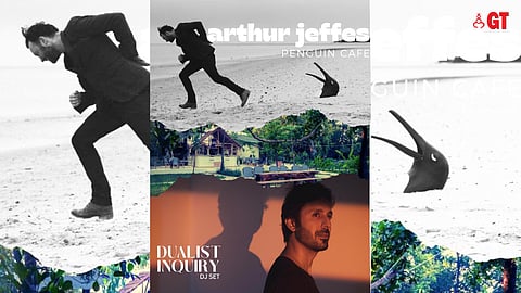 Arthur Jeffes (Penguin Cafe) and Sahej Bakshi.