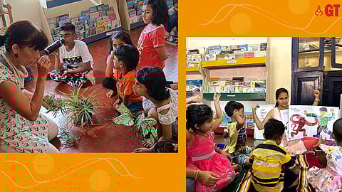 From printmaking to science to collages, there are loads of fun and educational activities for kids this month at Bookworm Library Goa