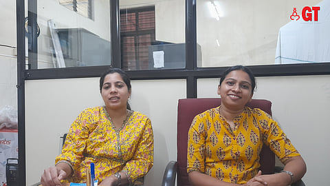 Psychologist Durga Chari (L) and psychiatrist Dr Tanvi Pednekar lead the DMHP charge in the north.