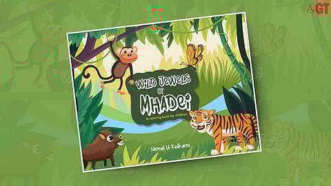 Nirmal Kulkarni’s colouring book for children, 'Wild Jewels of Mhadei', is geared towards children in the age group of 5 to 10 years