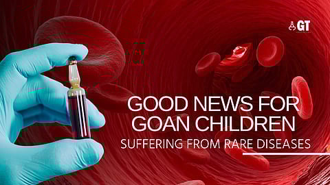 Several children have been identified in Goa with rare diseases.