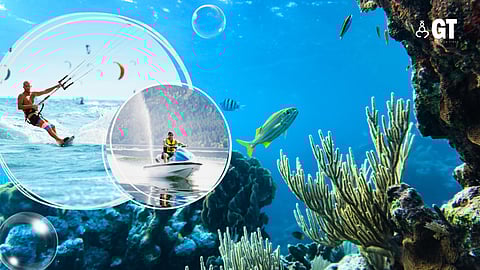 Unregulated marine tourism threatens Goa's coral reefs.