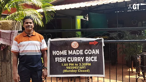Keeping the tradition of serving Goan fish curry is Rohidas Phadte's way of making ends meet.