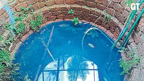 The contaminated well in Dabolim.