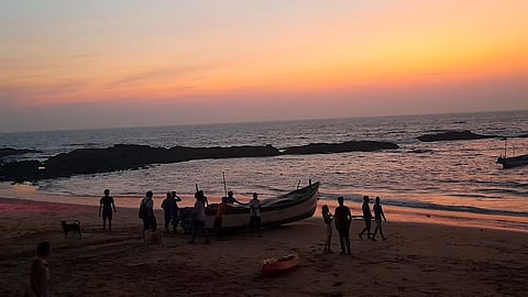 As his restaurants are awaiting licenses, Edwin oversees
operations of his fishing boats.