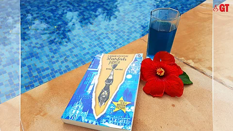 The original cover of the novel 'Starfish Pickle', written by Bina Nayak.