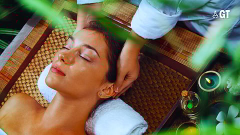 Visit a spa to relax and destress yourself and improve blood circulation.